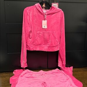 Hot Pink Juicy Track Suit